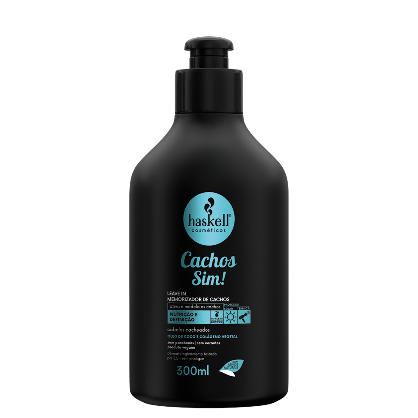 Haskell Cachos Sim! - Leave in Memorizador de Cachos 300ml