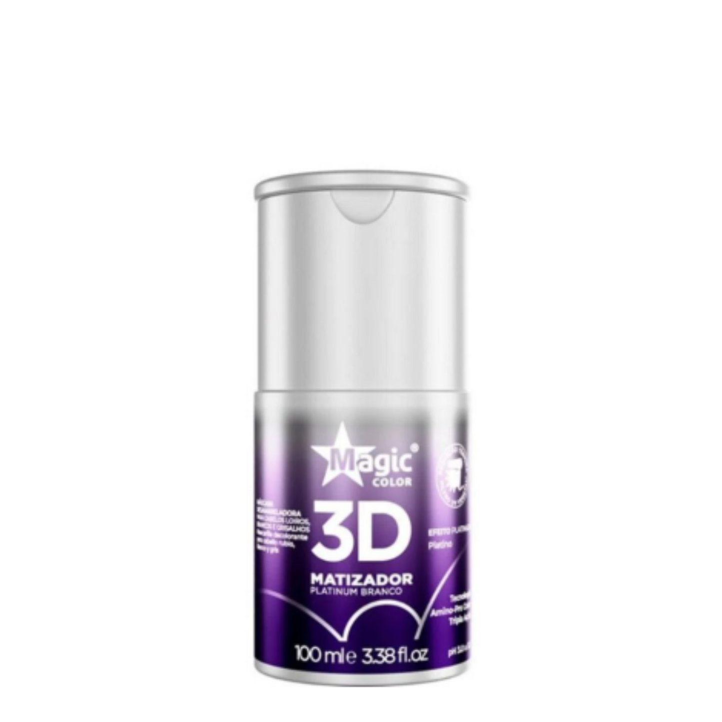 Magic Color 3D - Matizador Platinum Branco 100ml