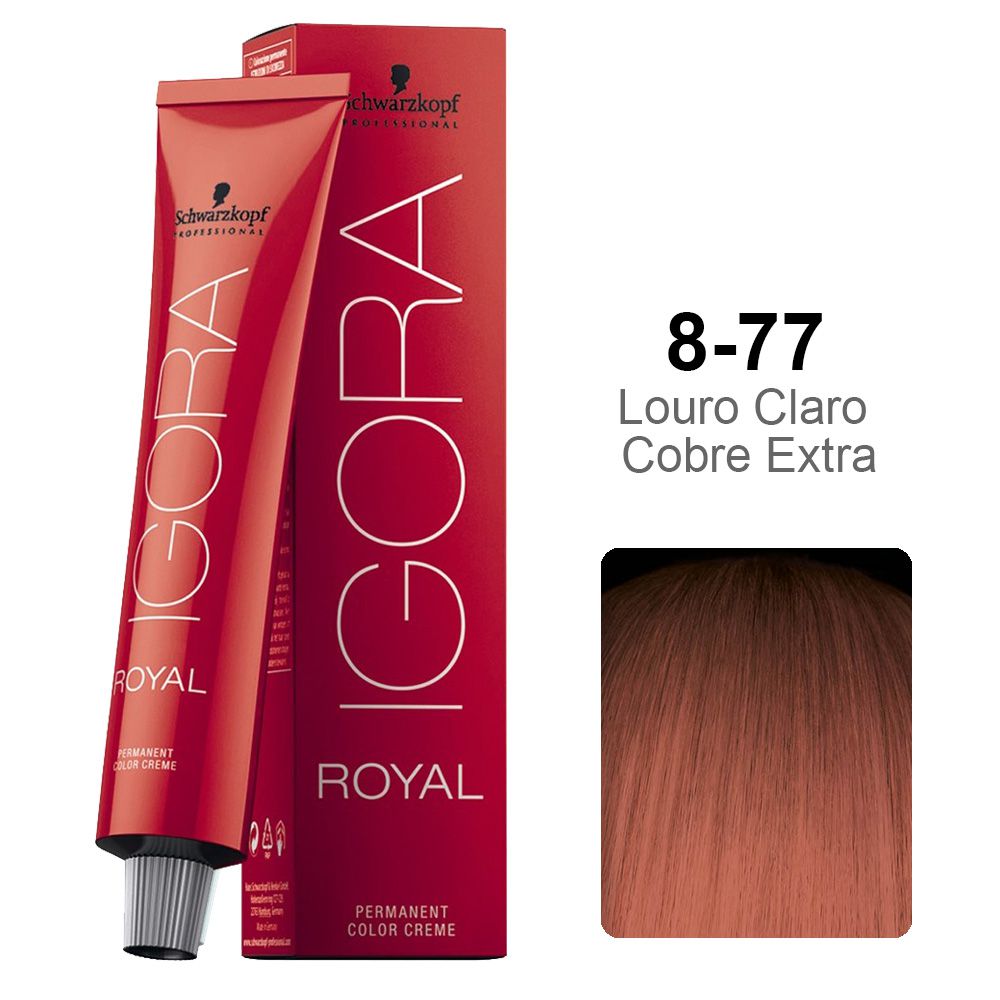 Schwarzkopf Igora Royal - Coloração 8-77 60g