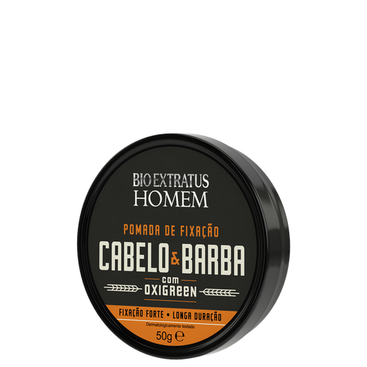 Bio Extratus Homem - Pomada Fixação Forte Cabelo e Barba 50g