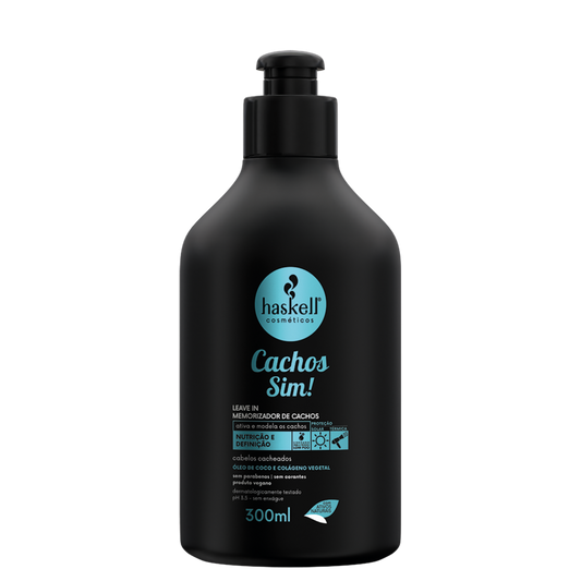 Haskell Cachos Sim! - Leave in Memorizador de Cachos 300ml