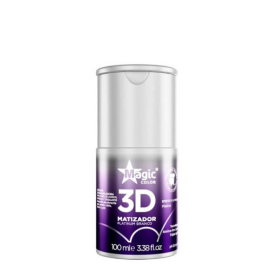 Magic Color 3D - Matizador Platinum Branco 100ml