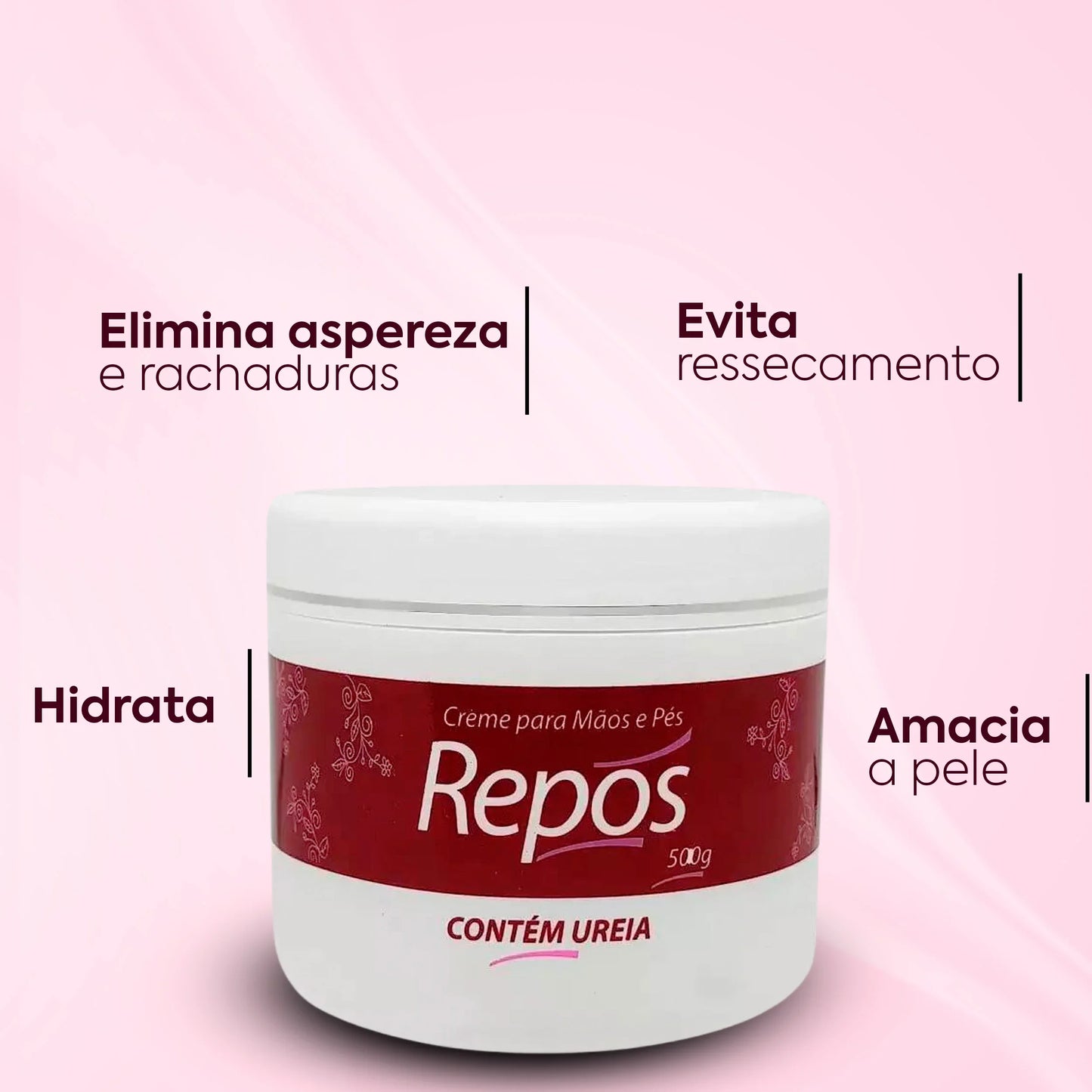 Cr. Ureia Mãos e Pés 500g REPÓS