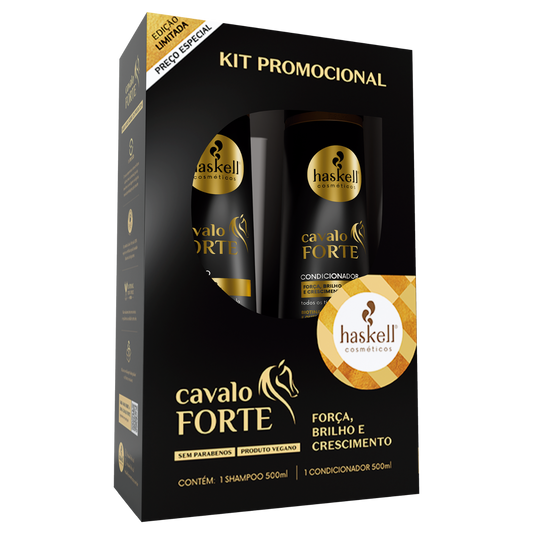 Haskell Kit Cavalo Forte - (2 produtos) 500ml