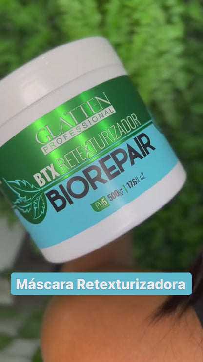 BTX RETEXTURIZADOR BIOREPAIR GLATTEN 300G